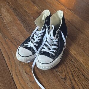 Converse All Star High Top Chuck Taylor Black Good Used Condition